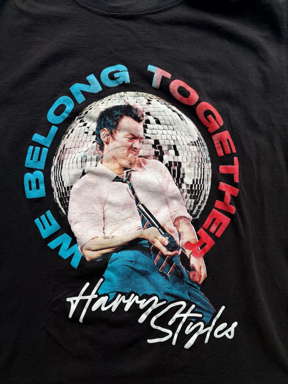 Harry Styles "Together, Together" Tour Graphic Tee Black Medium